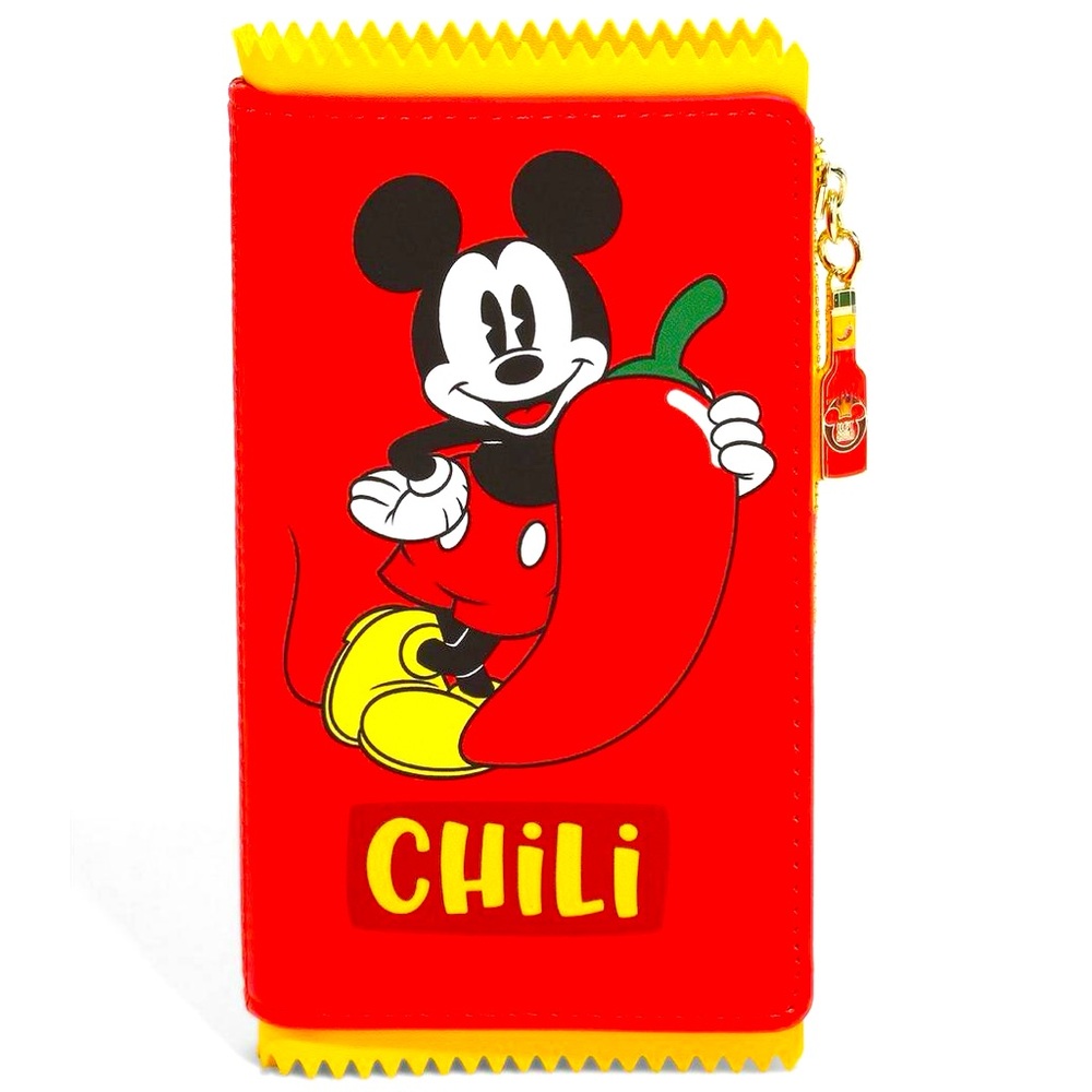 Loungefly Disney Mickey Mouse Hot Sauce Figural Wallet